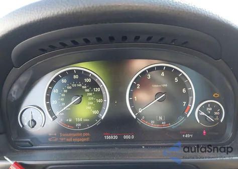 2012 BMW 550I из США, поврежденный, VIN WBAFR9C59CDX79324